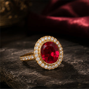 Ruby Glow Ring