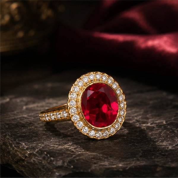 Ruby Glow Ring
