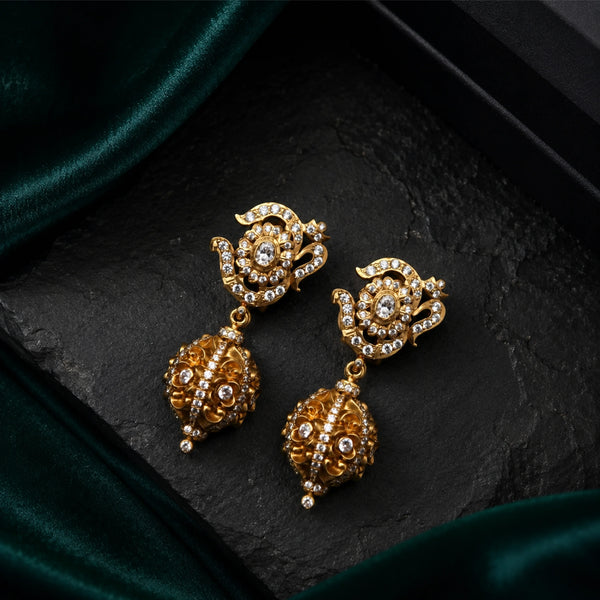 Sacred Om Jhumka