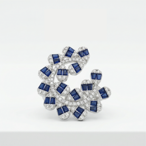 Sapphire Bloom Ring