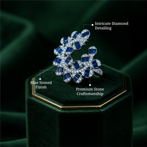 Sapphire Bloom Ring