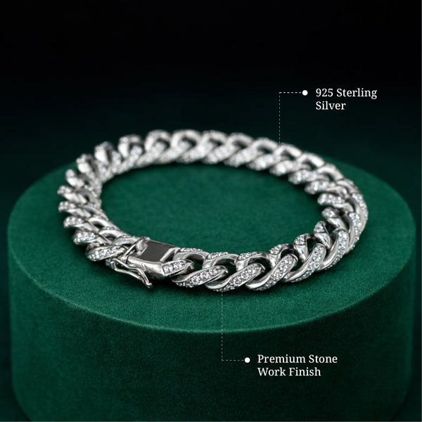 Imperial Link Silver Bracelet