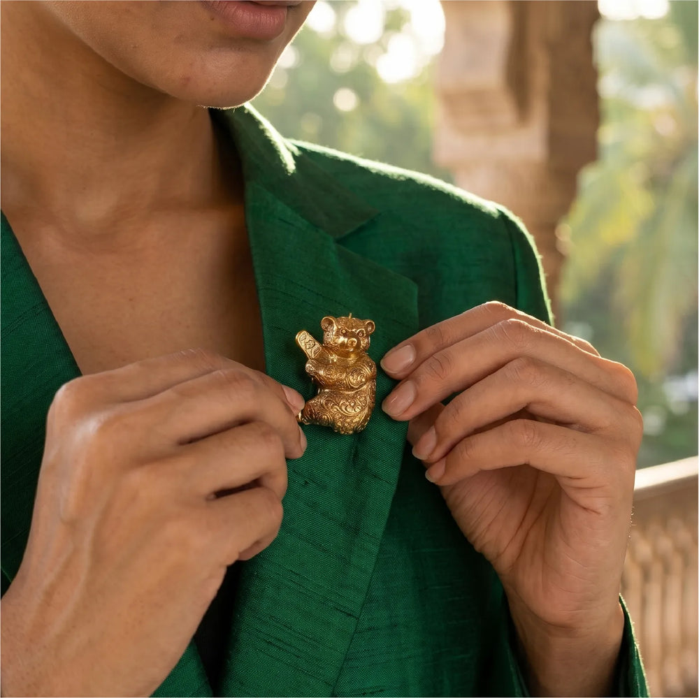 Teddy Bear Brooch