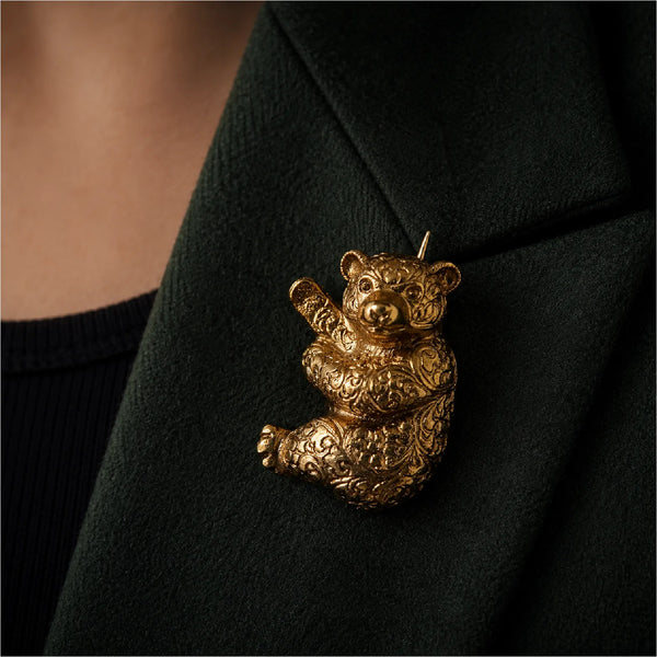 Teddy Bear Brooch