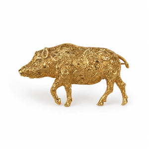 Wild Boar Brooch