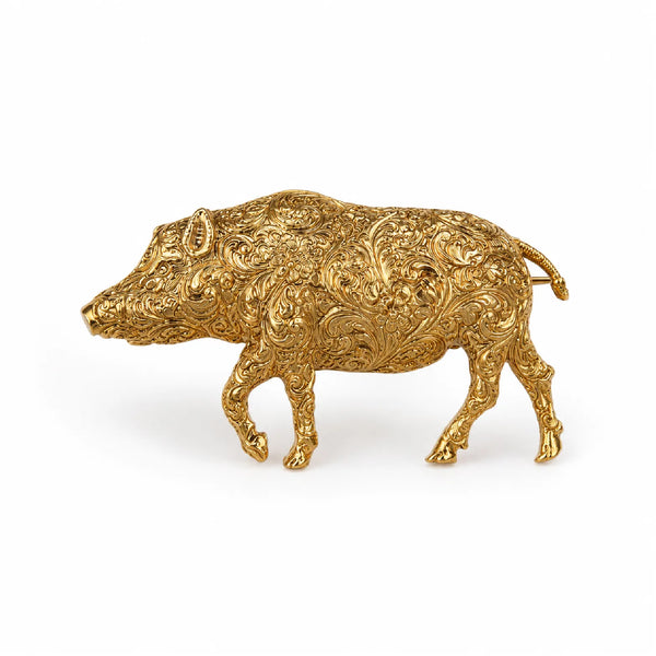Wild Boar Brooch