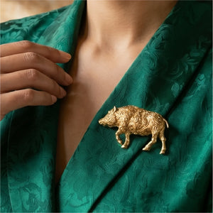 Wild Boar Brooch