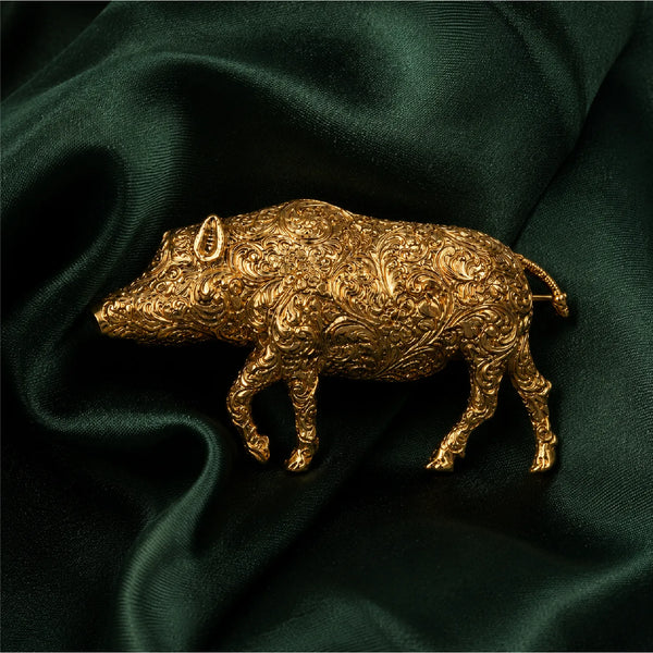 Wild Boar Brooch